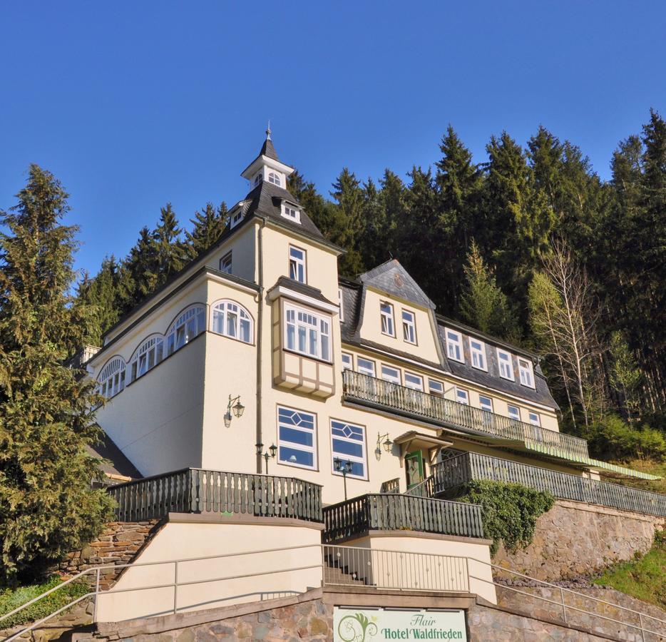 Flair-Hotel Waldfrieden Oberweißbach Exterior foto