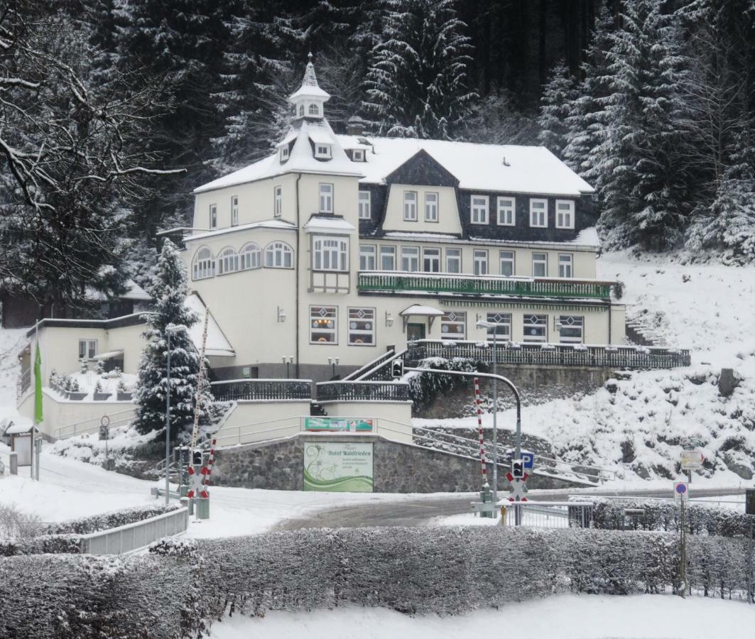 Flair-Hotel Waldfrieden Oberweißbach Exterior foto
